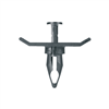 Push-type Retainer, Size: 1/2" (12.7mm), Stem: 1-1/16", Head: 7/8" x 1-25/32", Chrysler 4630253, 1