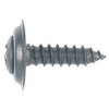 Phillips Oval Head Trim Screw, Size: 10 x 1", Head Size: #8, Finish: Black Phosphate, Qty: 4