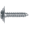 Phillips Oval Head Trim Screw, Size: 8 x 1", Head Size: #6, Finish: Chrome, Qty: 10