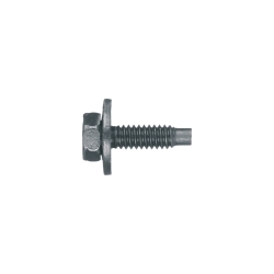 Body Bolts Dog Point, Size: 1/4"-20 x 15/16", Head: 7/16" IND Hex, Finish: Black Phos., Qty: 3