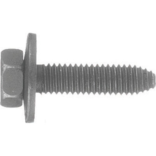 Body Bolts CA Point, Size: 6-1.00 x 35mm, Head: 10mm IND Hex, Finish: Black Phos., GM 11505044,  10
