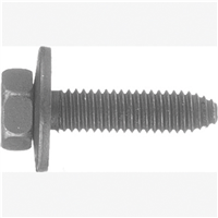 Auto Body Doctor DYN-6345 Body Bolts CA Point, Size: 6-1.00 x 25mm, Head: 10mm IND Hex, Finish: Black Phos., GM 11503834, 10
