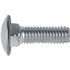 Stainless Steel Bumper Bolt, Round Head, Size: 1/2"-13 x 1-1/2", Head: 1-3/32", Qty: 1