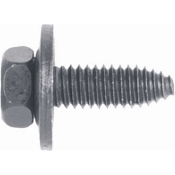 Type Ca Bolts OD Loose Washer Black, Size: 3/8"-16, Size: 9/16", Length: 1-1/2", Qty: 1, Other: