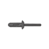 Blk Nyl Blind Rivets GM, Size: 1/4" (6.3mm), Size: 1/2", Length or Range: 3/32"-3/16", Qty: 3