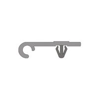 Hose Clip Windshield Wash. Honda, Qty: 1, Other: 91512-SEO-003