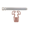 Headlight Adj. Screw Pink Nylon Nut 1/4-28 X 2", Size: 1/4-28", Size: 2", Qty: 2, Other: 1606642