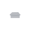 Vinyl Top Moulding Clip White GM, Hole or Screw Head, Flange, Rod Length or Range:, Qty: 2 (1688094)