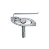 Plate Size Unvirersal Moulding Clip Chry, Size: 10-24" X 3/4", Range: 1/2 X 1-25/64", Qty: 1