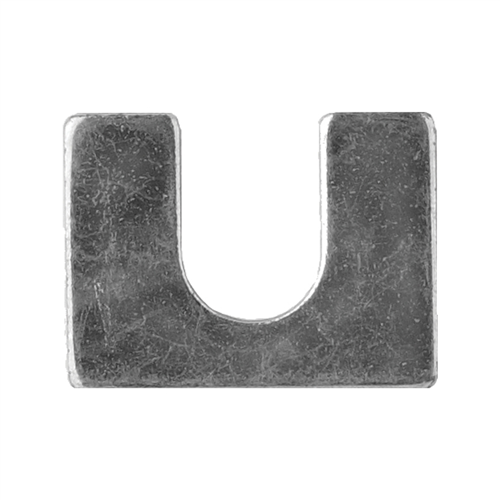 Steel Body Shim Bright Zinc 2 X1-1/2, Size: 1/8" slot, Size: 3/4" slot, Length or Range:, Qty: 2