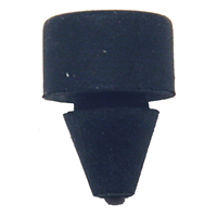Rubber Bumpers GM, Size: 1/2", Head, Flange, Rod Length or Range: 5/8", Qty: 2, Other: