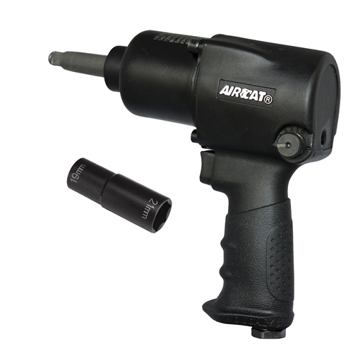 AIRCAT 1/2 in. Aluminum Impact Wrench with 2 in. Extended Anvil