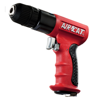 Aircat 3/8" Drive Reversible Red Composite Drill - Aircat