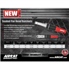 Aircat 1/2" Drive Sealed Flat Head Ratchet - Air Tools Online