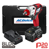 ACDelco P20 - 20V BRUSHLESS 3/8 in. Impact Wrench Kit