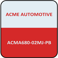 Acme Automotive A680-02Mj-Pb 2" Ext/Tip Multijet