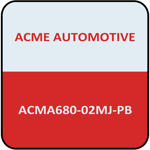 Acme Automotive A680-02Mj-Pb 2" Ext/Tip Multijet