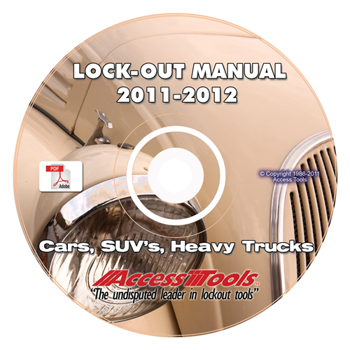 Car Opening Manual On Cd-Rom - Shop Access Tool Online