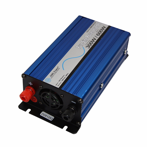 300 Watt Pure Sine Power Inverter w/ USB Port 12 VDC to 120 VAC