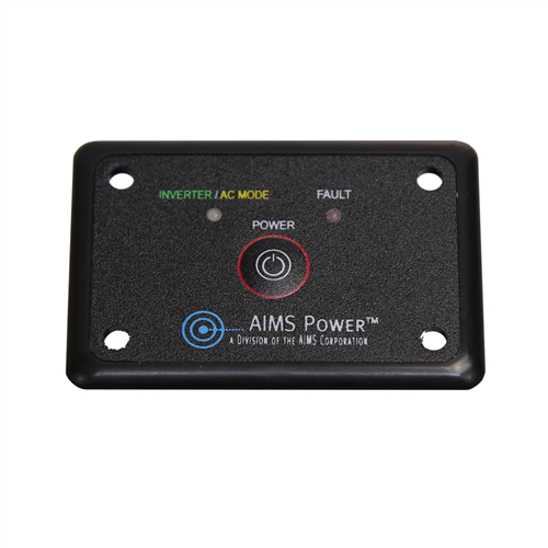 Flush mount on/off remote for select power inverter models