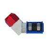 Smart Splice 45Â° A/C Connector - 5/16" Line to # 6 Hose