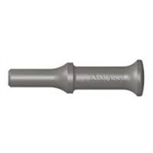 Pneumatic Bit, Smoothing Hammer, 1" Diameter Head, .498 Shank Turn Type. Length 3"