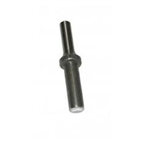 Pneumatic Bit, Rivet Setter, 3/16" Moderate Brazier Head, .401 Shank Turn Type, Length 3-1/2"