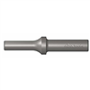 Pneumatic Bit, Rivet Setter, 1/4" Moderate Brazier Head, .401 Shank Turn Type, Length 3-1/2"