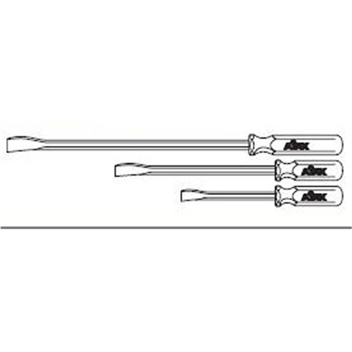 Pry Bar Set with Handles 3 Pieces Contains 12 Inch, 17 Inch and 25 Inch