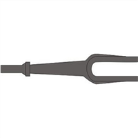 Ajax Tool Works A903-1 Fork Chisel, 1"