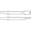 Ajax Tool Works A914 Vee Chisel/Spot Weld Breaker