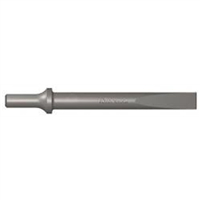 Pneumatic Bit, Flat Chisel, .498 Shank Turn Type, 5/8" Wide Blade, Length 7"