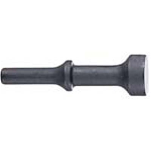 Pneumatic Bit, Smoothing Hammer, .498 Shank Turn Type, 1" Diameter Head, Length 4-1/4"