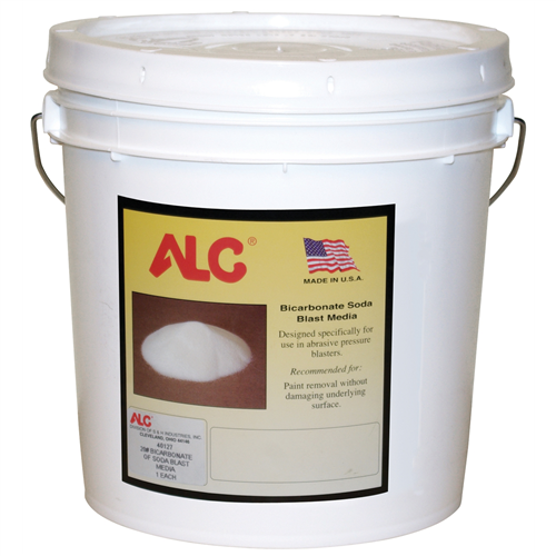 ALC 20 lb. Bicarbonate of Soda Blast Abrasive in Plastic Tub