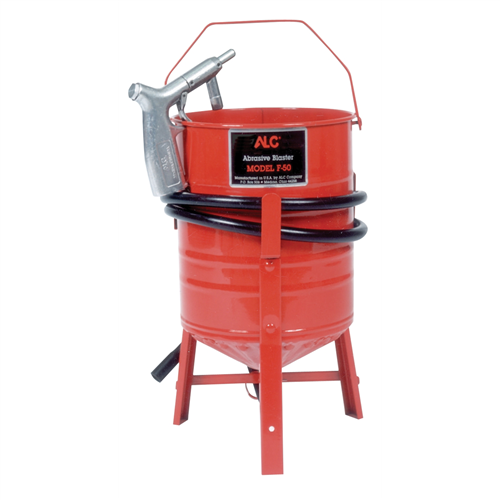 Siphon Feed Abraisve Blasting Kit with 50lb Capacity