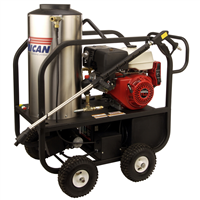 Honda GX340 ES Mobile Hot Water Pressure Washer, 4 GPM, 3000 PSI