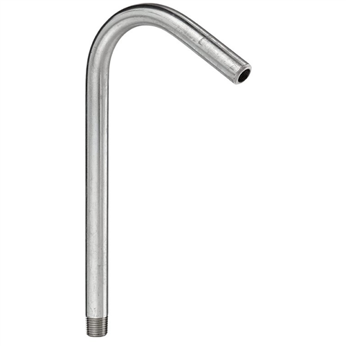 Curved Nozzle for Volume Delivery Bucket Pump,