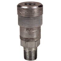 Alemite 307111</br>Quick-Detach Air Coupler, 1/4" NPT