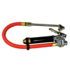 12 in. Dual Foot Tire Inflator with Gauge 10-120psi