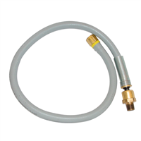 Ball Swivel Lead-In Hose Assembly 1/4 in. x 24 in. and 1/4 in. NPT