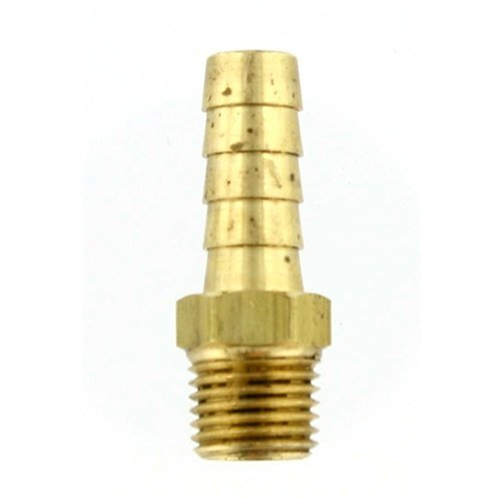 Amflo 406 3/8" Id X 1/4" Mnpt Male Barb Air Fitting