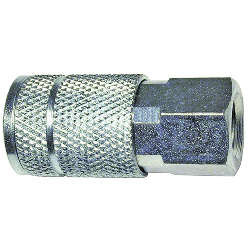 1/4" Coupler with 3/8" Female threads Automotive T Style- Pack of 10