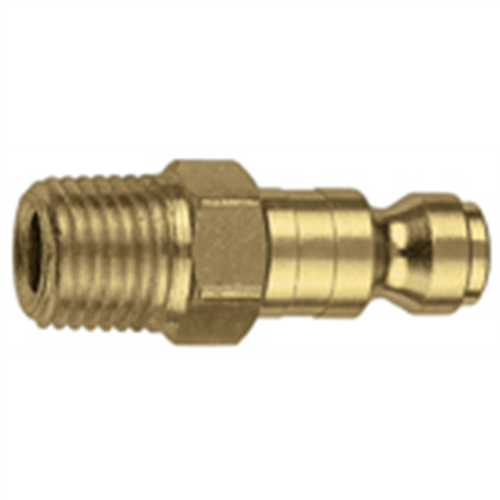 1/4" Quick Brass NPT Male Coupler