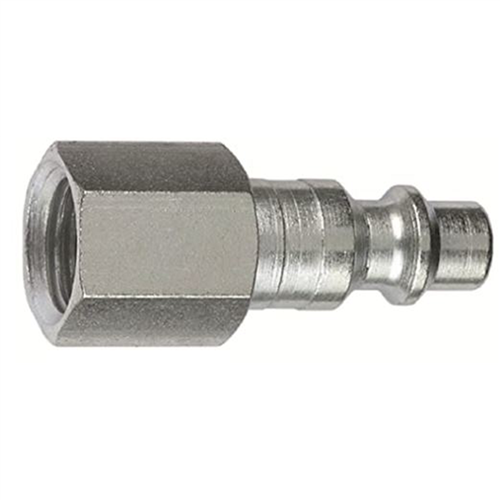 1/4" Coupler Plug with Female 1/4" Threads I/M Industrial- Pack of 10