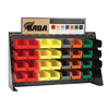 Steel Wheel Weight Assortments Assortment with Bench Top Rack