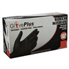 Ammex Corporation Gpnb46100 L Gloveplus P/F Textured Black Nitrile Gloves