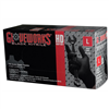 Ammex Corporation Gwbn46100 Gloveworks Heavy Duty Black Nitrile Gloves Large