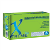 Ammex Corporation X342100 S Xtreme X3 Powder Free Textured Blue Nitrile