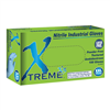 Ammex Corporation X349100 Xxl Xtreme X3 Powder Free Textured Blue Nitrile