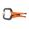 Grip-On 6" Epoxy Coated C-Clamp With Swivel Tips